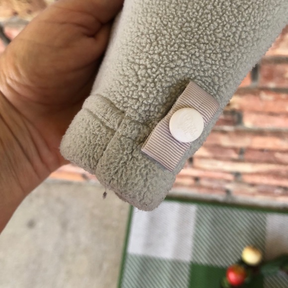 The North Face jacket. Gray and white. - Picture 3 of 6